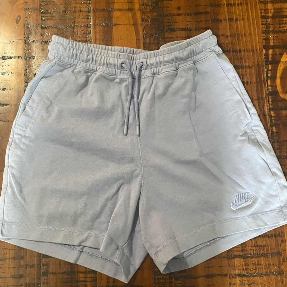 Nike Light Purple Sweatpant Shorts